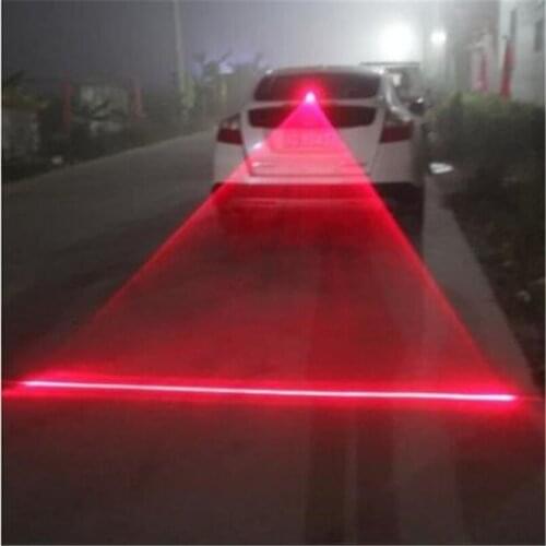 Car Laser Tail Fog Light LED Safety Warning Lights For FIAT 500 Tipo Punto Freemont Cross Coroma Panda Idea Palio Fastback Fullb