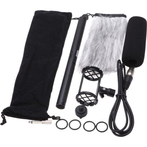 BOYA BY-PVM1000L Microphone PVM1000L Professional Condenser Mic Video Recording for Canon Nikon Sony DSLR Camera Camcorder