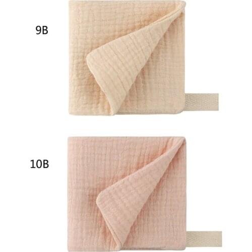Baby Facecloth Bath Towel Handkerchief Cotton Burp Cloth Soft Absorbent Gauze Kindergarten Washcloth