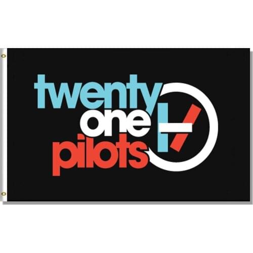 Flagnshow Twenty One Pilots Flag 3x5 Ft Alternative Hip Hop Home Decoration Free Shipping