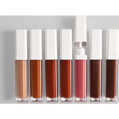 Custom DIY Top Quality Matte Shiny Liquid Lipstick Makeup Sexy Lipgloss Private Label High Pigment Waterproof Long Lasting