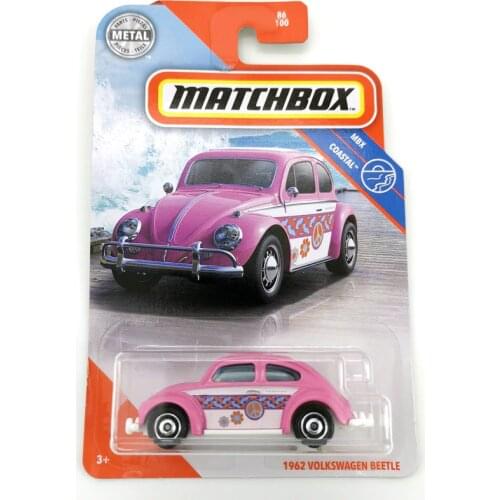 1962 VOLK WAGEN BEETLE Matchbox Car 1/64 Metal Diecast Collection Alloy Model Car Toys