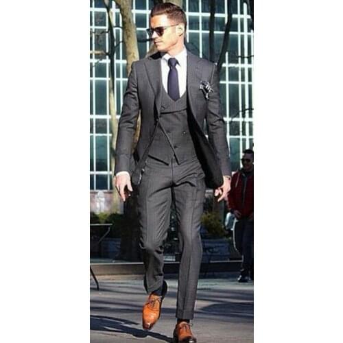 Fashion Terno Masculino Custome Homme Men Suits Terno Slim Fit Brand ClothingDesigner Blazer(Jacket+Pant+tie+vest+handkerchiefs)