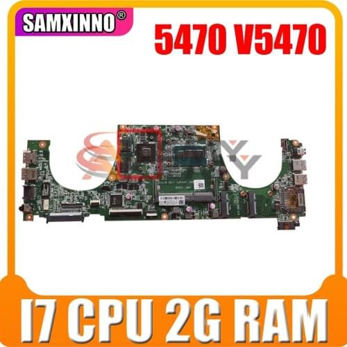 Original Laptop motherboard For DELL Vostro 5470 V5470 Core I7 Mainboard CN-0Y8VHY 0Y8VHY DAJW8CMB8E1 N14P-GV2-S-A1 2G RAM