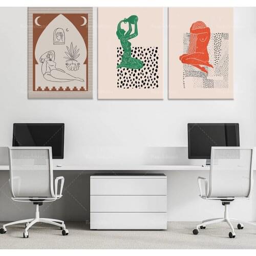 Affiche Boho | Affiche éclectique | Art mural abstrait