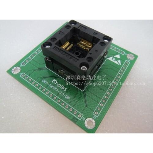 OTQ-64-0.5-04 LQFP64/DIP64 IC Test seat test bench test socket programming seat