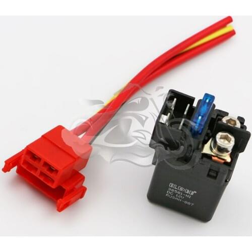 Fit For Honda CB400SF 1992 - 1998 CB400 vtec 1999 - 2010 Starter Solenoid Relay Ignition Switch