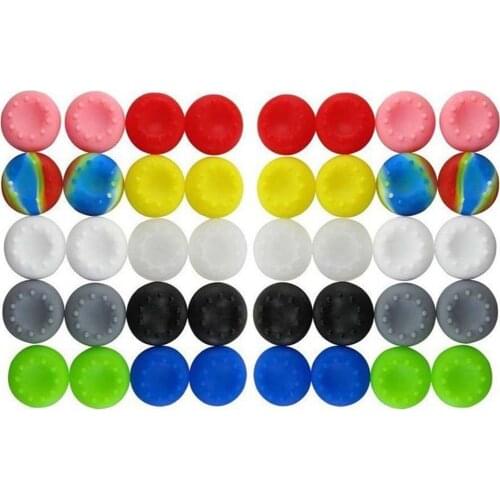 1pc Thumb Stick Grips Caps Joystick Cap Cases Slim Silicone Analog Thumbstick Grips Cover For Xbox PS3/PS4/PS4 Pro Accessories