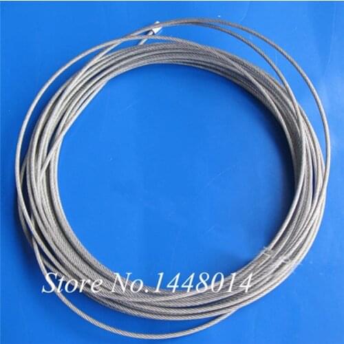 High quality steel rope for Smart color FT1560 Licai printer steel string strip 1pc for sale