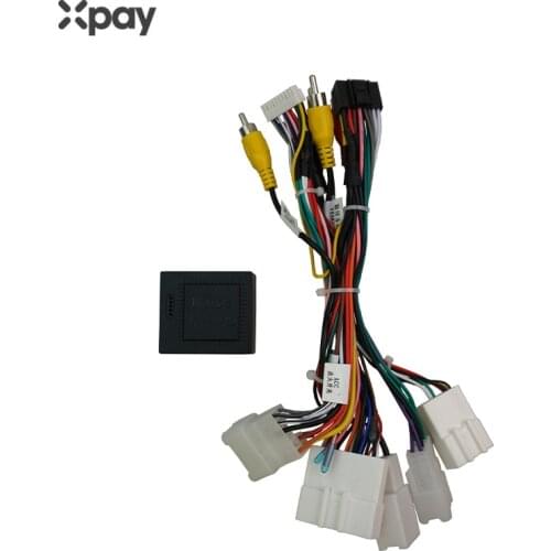2DIN car wireless adapter Android device 16 pin cable connector Canbus box for Toyota Prado 2016-2019