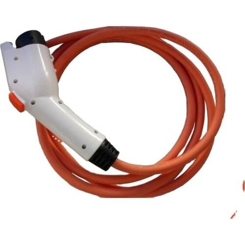 Promotion electric car charging cables ev charger 7kw adapter cable ev plug type 2 to type 1 adapter
