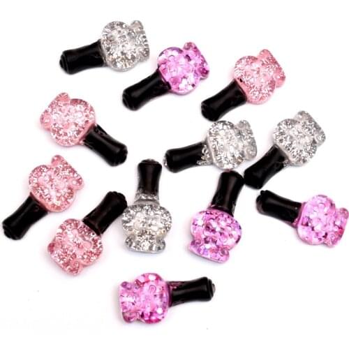 30Pcs Mixed Shoes Resin Decoration Crafts Beads Flatback Cabochon Scrapbook DIY Embellishments Accessories