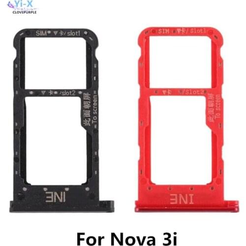 SIM Card Tray Slot Holder Adapter for Huawei Nova 3i Nova3i Phone Spare Parts