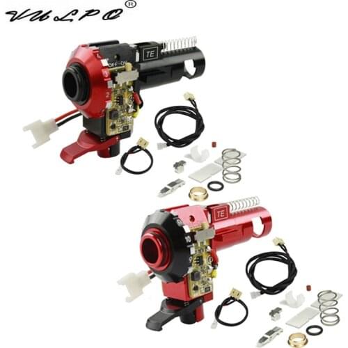 VULPO Hot Sale CNC Aluminum Hop Up Chamber With LED For Airsoft AEG M4 M16 Upgrades Hunting Accessories