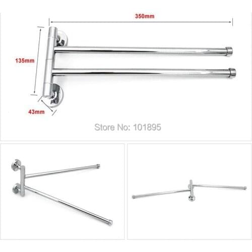 Chrome Color Stainless Steel Towel Bar