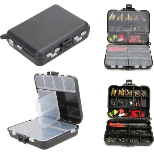 Fishing Tackle Box Waterproof Fly Fishing Box for Spinner Bait Minnow Popper 26 Compartments Fishing Accessories Outdoor