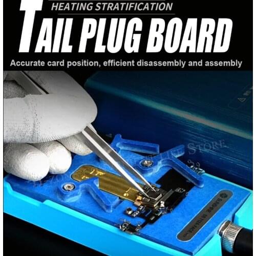 Newest SS-T12A Heating station Disassembly Platform universaal Fingerprint repair heating slot IC heating glue removal