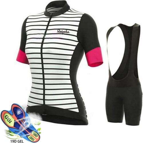 New 2021 Pro Team Women Clothes Cycling Jersey 19D Gel Bike Shorts Set MTB Ropa Ciclismo Summer Cycling Maillot Culotte Clothing