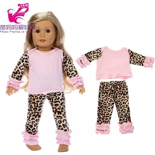 Dolls clothes fit for 18 inch girl doll clothes pineapple trousers set children birthday gift