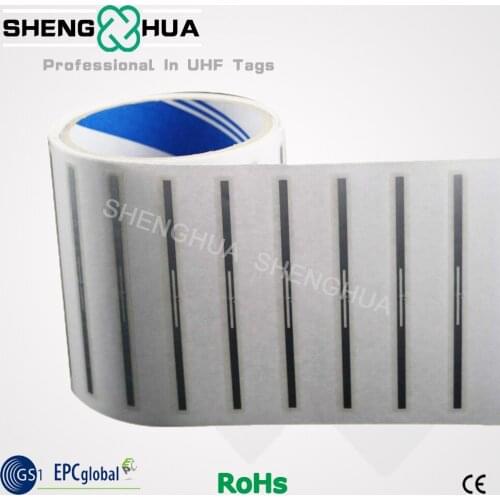 50pcs/lot Programmable Library Management Long Range Reading Rfid Tag Self Adhesive Wet Inlay Transparent for Books