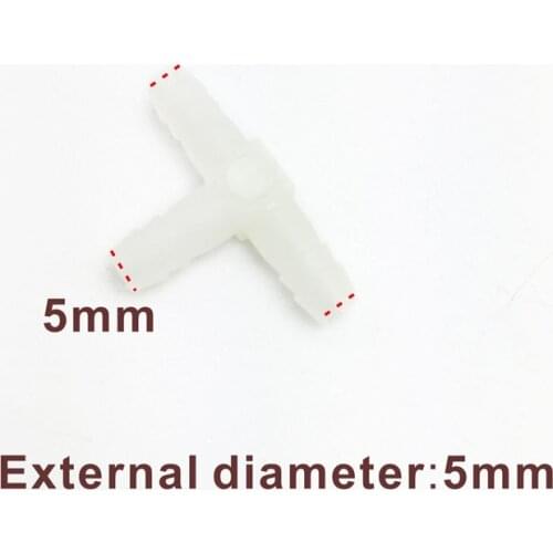 20pcs T shaped Pneumatic Fitting Air Water Plastic Tube Connector Pipe Fitting Dental Chair Fitting Quick Fitting