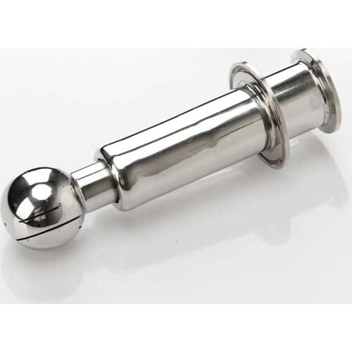 Rotary tank cleaning nozzle,rotary ball tank washing nozzle,hygienic rotary cleaning ball,fixed cleaning ball