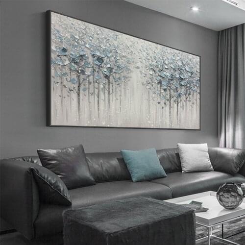 High Quality Modern Oil Painting on Canvas for Living Room Decor Abstract Wall Painting