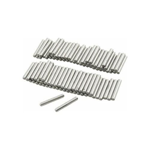 100 Pcs Stainless Steel 2.3mm x 15.8mm Dowel Pins Fasten Elements