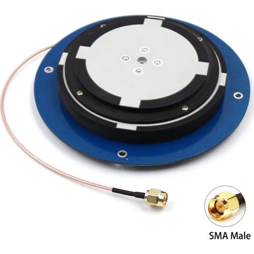 GNSS antenna support BDS B1/B2/B3 GPS L1/L2/L5 GLONASS G1/G2 GALILEO E1/E2/E5a/E5b/E6 SMA IPEX MMCX interface RG178 30cm cable