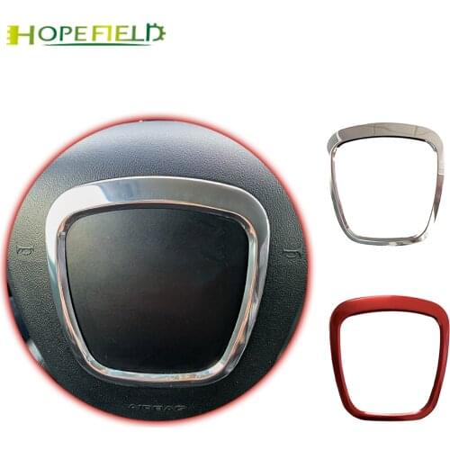 Car Steering Wheel Sticker fying wheel direction middle logo trim emblem refitting badge for audi A4 B6 B7 B8 A3 8P A6 C7 Q5 Q7