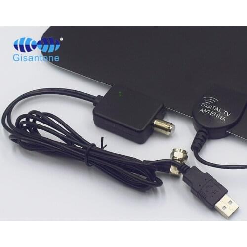 Hdtv Hd Mobile Digital Tvna Indoor Tv Antenna Vhf Uhf Dvb-t2 Uhf/vhf With F Connector