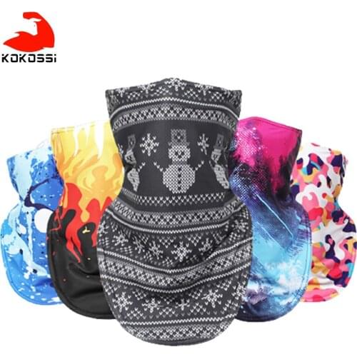 KoKossi Autumn Winter Outdoor Sports Windproof Warm Fleece Ear Protection Headband Skiing Fishing Cycling Hiking Headwear