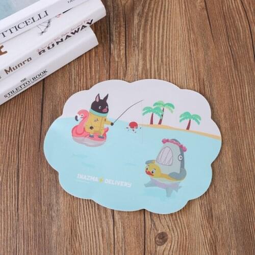 Girl heart mouse pad cute simple ins wind female portable notebook rubber pad mini mouse pad