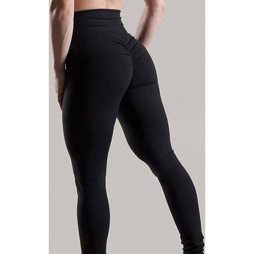 Fashion Solid Ankle-Length Breathable Leggings Casual High Waist Push Up Elastic Fitness Leggings Women Sexy Sport Leggings