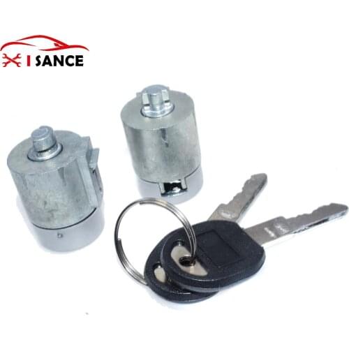 Front Door Lock Cylinder Kit Pair Set with Keys New for GMC K2500 K3500 Chevrolet C1500 K1500 C2500 C3500