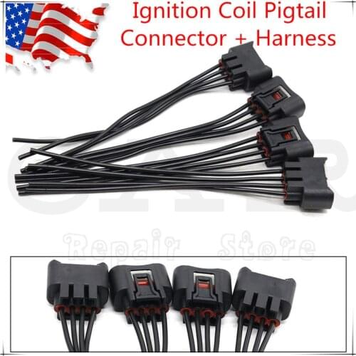 OEM Parts for Toyota for Lexus Ignition Coil Pigtail Connector Repair Harness Kit Set AM-3046640711 90919-02234 90919-02240