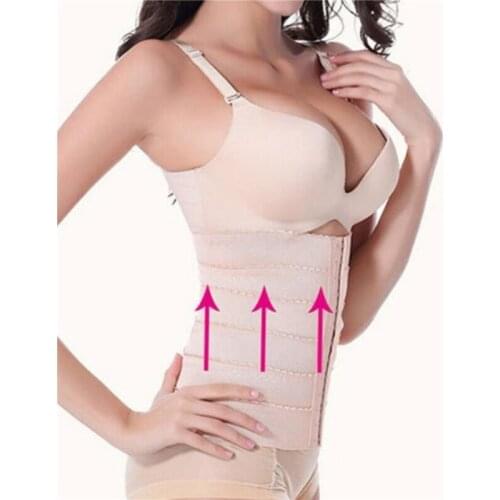 Sexy Woman Waist Trainer Slimming Belt Body Shaper Waist Cinchers Modeling Belt Weight Loss Anti Cellulite Reducing Shapewear