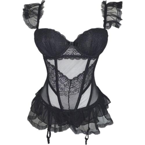 Sexy Lingerie Woman Erotic Pajamas Lace Lingerie Sex Clothes Erotic Transparent Dress Black Sexy Lingerie hot Dress