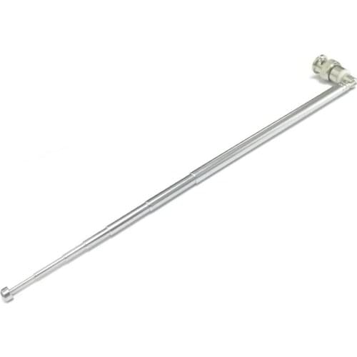 New Arrivals 175mm long 7 Sections Stretch Telescopic Antenna BNC male Spectrum instrument aerial radio TV FM DIY