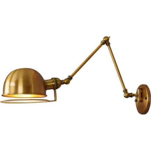 Loft Style Edison Industrial Vintage LED Wall Light Fixtures Double Long Arm Wall Sconce Iron Antique Lamp Indoor Lighting