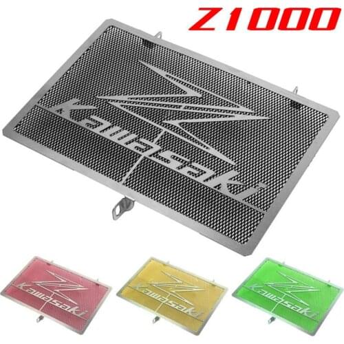 Motorcycle Radiator Grille Cover Guard Stainless Steel Protection ProtectorFor KAWASAKI Z750 Z800 ZR800 Z1000 Z1000SX NINJA1000