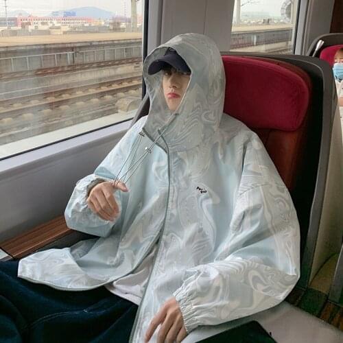 Tie dye Plus Size Jacket Brand Clothing Streetwear Spring Autumn Mens Hooded Jacket Harajuku Loose Windbreaker Jackets Male Coat