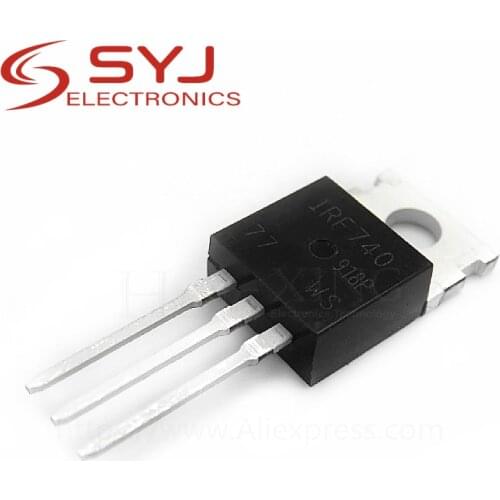 10pcs/lot IRF740PBF TO220 IRF740 TO-220 IRF740P new original In Stock