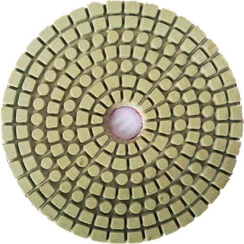 100MM Wet White Diamond Resin Grinding Disc For Fngle Grinder Abrasive Tools Sanding Granite Marble 7PCS/Set Free Shipping