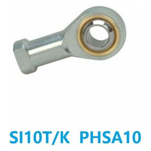 20pcs/lot SI10T/K PHSA10 10mm rod ends plain bearing rod end joint bearing SI10