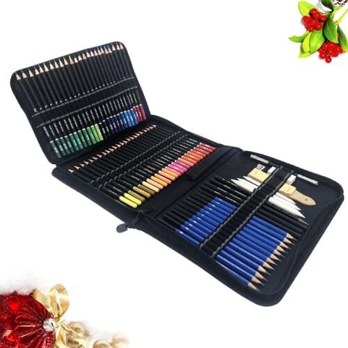 95PCS/Set Colored Pencil Sketch Painting Charcoal Crayon Pencil Sharpener Cutter Extender