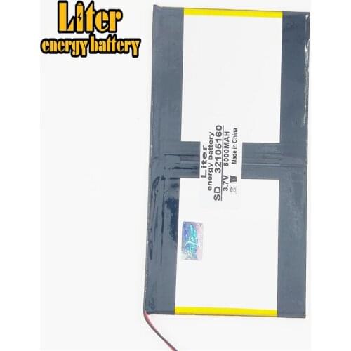 3.7V,8000mAH,32105160 LIIB (polymer lithium ion battery / ) Li-ion battery for tablet pc V971,V972 quad core