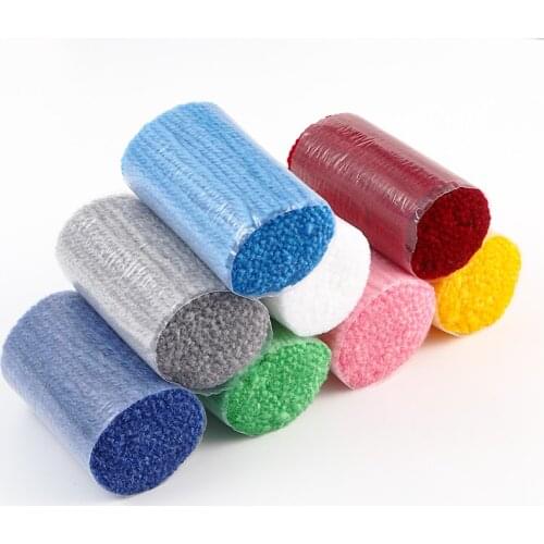 1 Roll Acrylic Latch Hook Yarn Thread For Floss Latch Hook Rug Canvas Fabric Threads Embroidery DIY Handcraft