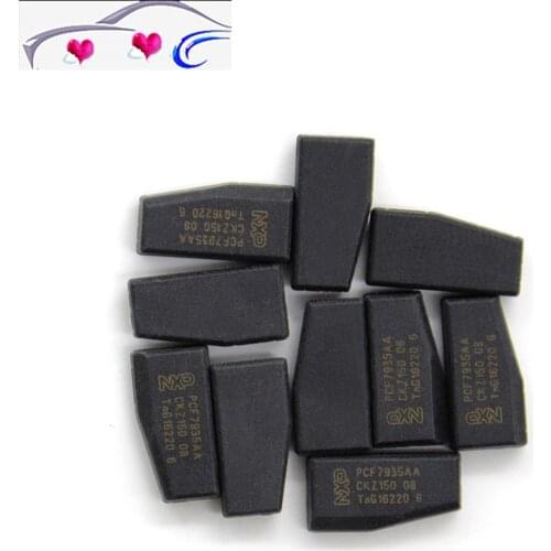 10pcs/lot Pcf7935as Pcf7935aa Transponder Chip Pcf 7935 As Pcf7935 Carbon Anti-theft Chip Auto Key Programmer Chip Fast Shipping