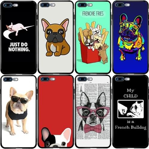 Cover Case for Huawei Honor 8 9 Y5 Y6 Y7 Y9 P Smart Z Prime Pro 2017 2018 2019 2020 French Bulldog